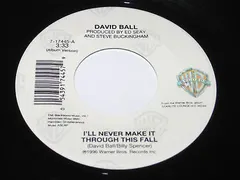 David Ball (3) – I'll Never Make It Through This Fall (Vinyl, 7")