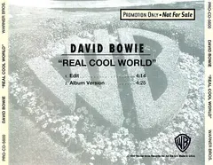 David Bowie – Real Cool World (CD, Single)