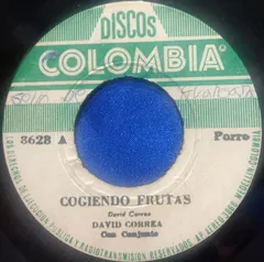 David Correa Con Conjunto – Cogiendo Frutas (Vinyl, 7")