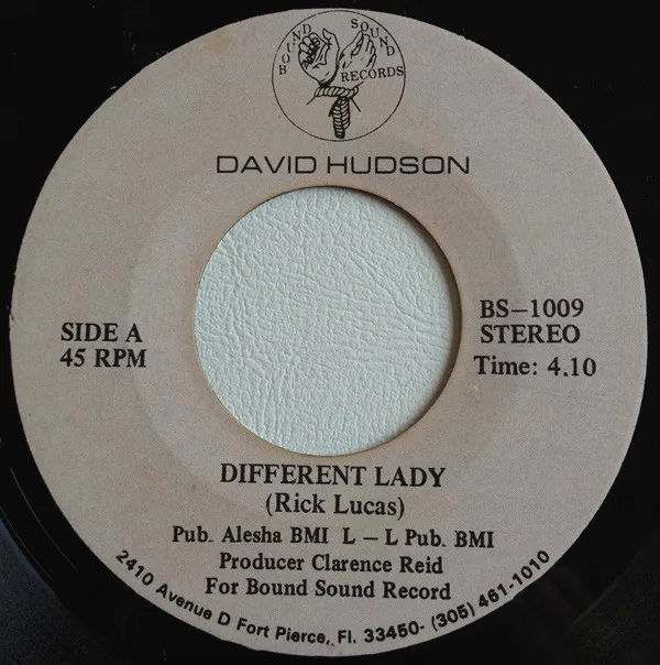 David Hudson (2) – Different Lady