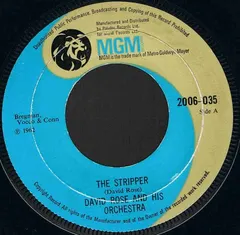 David Rose & His Orchestra – The Stripper (Vinyl, 7")