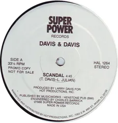 Davis & Davis – Scandal (Vinyl, 12")