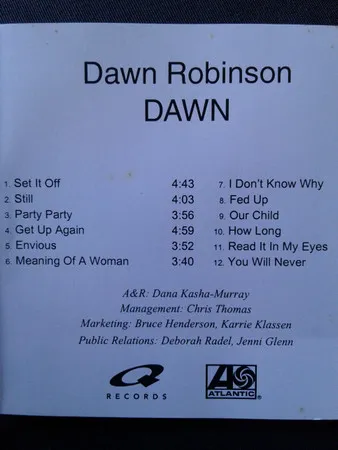Dawn Robinson – Dawn