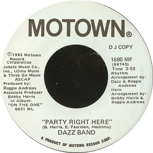 Dazz Band – Party Right Here