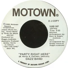 Dazz Band – Party Right Here (Vinyl, 7")