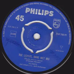 De Bibits* – Toe Liefste, Dans Met Mij (Vinyl, 45 RPM)