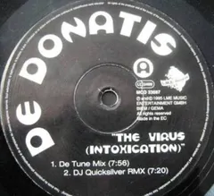 De Donatis* – The Virus (Intoxication) (Vinyl, 12")