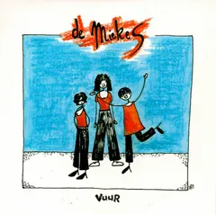 De Miekes – Vuur (CD, Single)