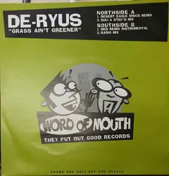 De-Ryus – Grass Ain't Greener (Vinyl, 12")