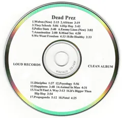 Dead Prez – Let's Get Free (CDr, Album)