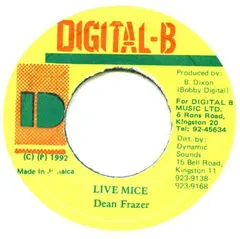 Dean Frazer* – Live Mice (Vinyl, 7")