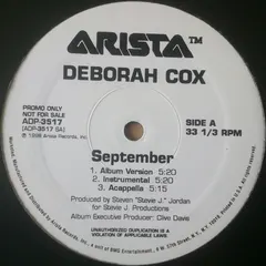 Deborah Cox – September (Vinyl, 12")