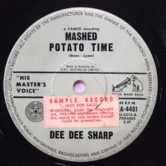 Dee Dee Sharp His Master's Voice – Mashed Potato Time (Vinyl, 7")