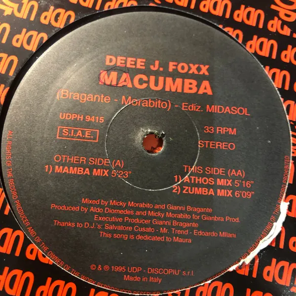 Deee J. Foxx – Macumba