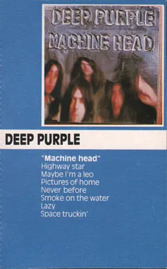 Deep Purple – Machine Head (Cassette, Album)