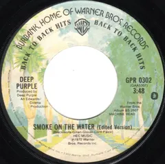 Deep Purple – Smoke On The Water (Edited Version) (Vinyl, 7")