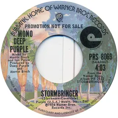 Deep Purple Purple Records – Stormbringer (Vinyl, 7")