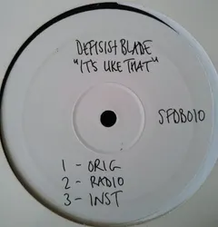 Defisis, Blade (3) – It's Like That (Vinyl, 12")