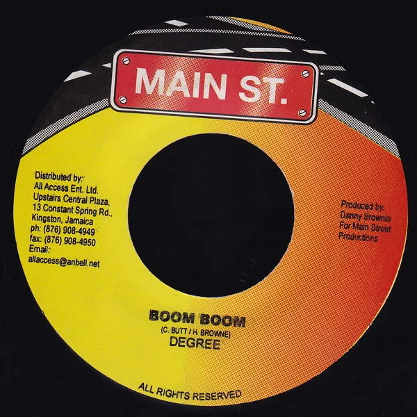 Degree* – Boom Boom