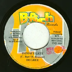 Degree* / Chico (2) – Immaculate / More Strength (Vinyl, 7")