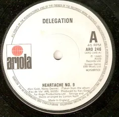 Delegation – Heartache No. 9 (Vinyl, 7")