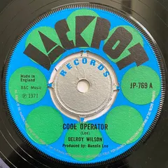 Delroy Wilson Jackpot – Cool Operator (Vinyl, 7")