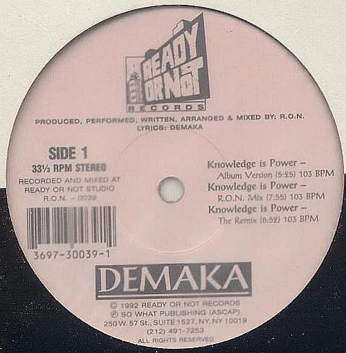 Demaka – Knowledge Is Power