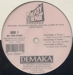 Demaka – Knowledge Is Power (Vinyl, 12")
