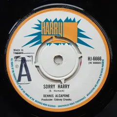 Dennis Alcapone – Sorry Harry (Vinyl, 7")