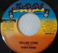 Dennis Brown / Computer Paul – Rolling Stone / Highway Patrol Version (Vinyl, 7")