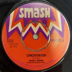 Dennis Brown – Concentration (Vinyl, 7")