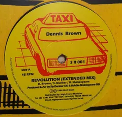 Dennis Brown – Revolution (Extended Mix) (Vinyl, 12")