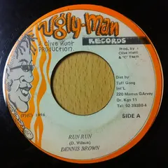 Dennis Brown – Run Run (Vinyl, 7")