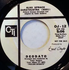 Deodato* – Also Sprach Zarathustra (2001) (Vinyl, 7")