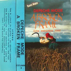 Depeche Mode – A Broken Frame = Una Estructura Rota (Cassette, Album)