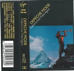 Depeche Mode – Construction Time Again (Cassette, Album)