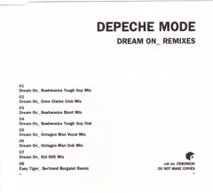 Depeche Mode – Dream On_ Remixes (CDr, Single)