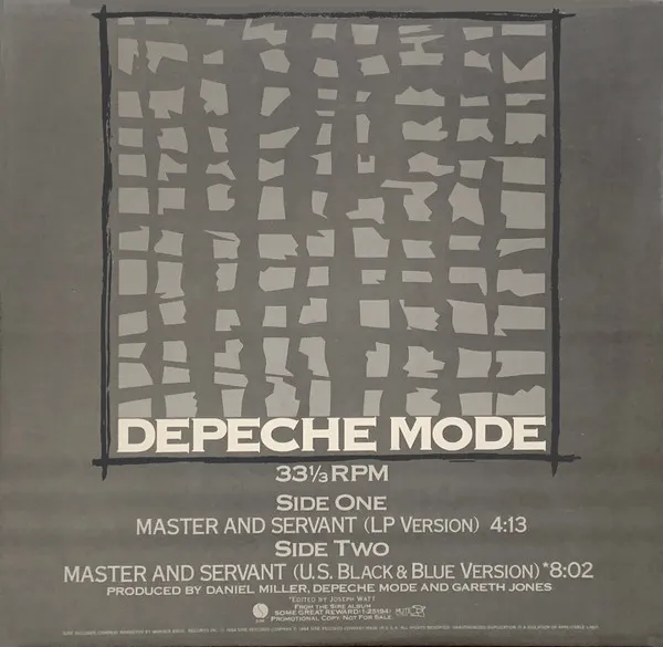 Depeche Mode – Master And Servant