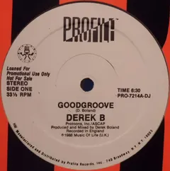 Derek B – Goodgroove (Vinyl, 12")
