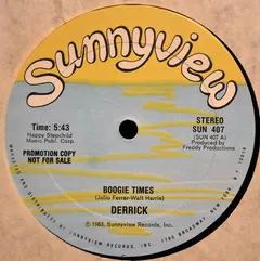 Derrick (4) – Boogie Times (Vinyl, 12")