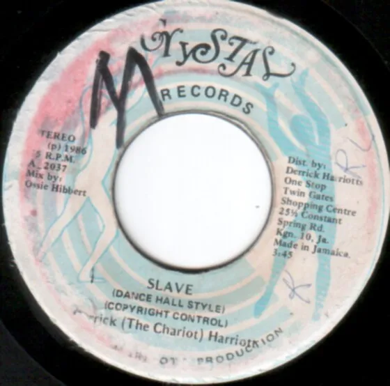 Derrick Harriott – Slave (Dance Hall Style)