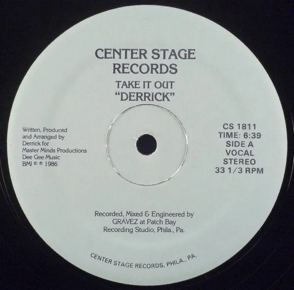 Derrick* – Take It Out
