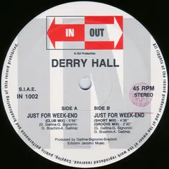 Derry Hall – Just For Week-end (Vinyl, 12")