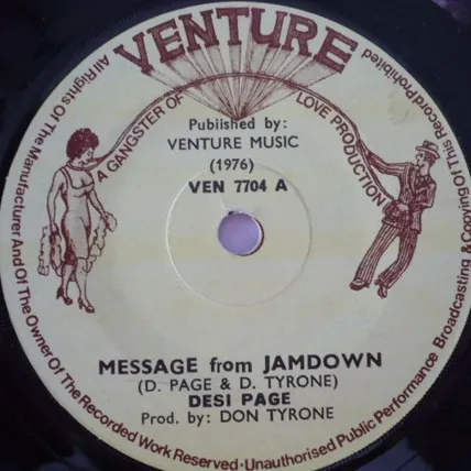 Desi Page – Message From Jamdown