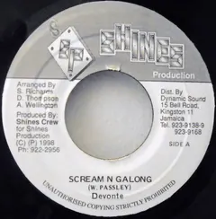 Devonte – Scream 'N' Galong (Vinyl, 7")
