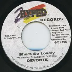 Devonte – She's So Lovely (Vinyl, 7")