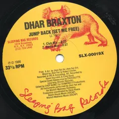 Dhar Braxton Sleeping Bag Records – Jump Back (Set Me Free) (Vinyl, 12")
