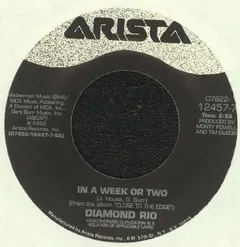 Diamond Rio – In A Week Or Two (Vinyl, 7")
