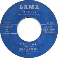 Dick & Deedee* – Tell Me (Vinyl, 7")