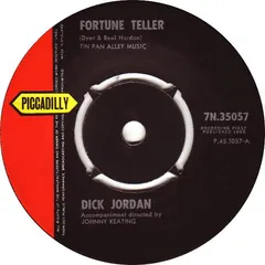 Dick Jordan – Fortune Teller (Vinyl, 7")